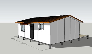 Проект сборного дома Кутаис